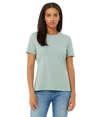 Womens Relaxed Triblend DUSTY BLUE TRIBLEND