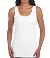 Softstyle Womens Tank WHITE