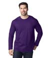 Softstyle Adult Long Sleeve FAN DARK PURPLE