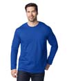 Softstyle Adult Long Sleeve NEON BLUE