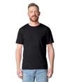 Plasma Print Adult T-Shirt BLACK
