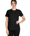 Womens CVC Relaxed T-Shirt BLACK