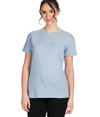 Womens CVC Relaxed T-Shirt HEATHER COLUMBIA BLUE