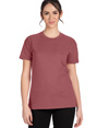 Womens CVC Relaxed T-Shirt HEATHER MAUVE