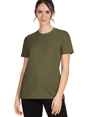 Womens CVC Relaxed T-Shirt MILITARY GREEN