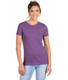 Womens CVC T-Shirt PURPLE RUSH