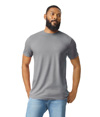 SoftStyle CVC Adult T-Shirt CEMENT