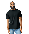 SoftStyle CVC Adult T-Shirt PITCH BLACK MIST