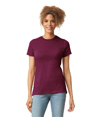 SoftStyle CVC Womens T-Shirt MAROON MIST