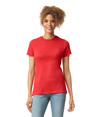 SoftStyle CVC Womens T-Shirt RED MIST