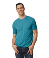 Tri-Blend Adult T-Shirt HEATHER GALAPAGOS BLUE
