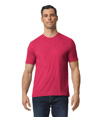 Tri-Blend Adult T-Shirt HEATHER RED