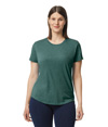 Tri-Blend Womens T-Shirt HEATHER DARK GREEN