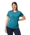 Tri-Blend Womens T-Shirt HEATHER GALAPAGOS BLUE