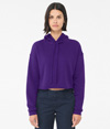 Womens Cropped Hoodie TEAM PURPLE