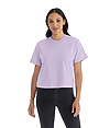 Womens Heavyweight Boxy Tee LAVENDER