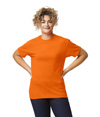 DryBlend Adult T-Shirt S. ORANGE
