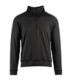 1/4 Zip Jacket HEATHER BLACK
