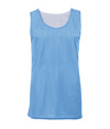 Mesh Reversible Youth Tank COLUMBIA BLUE/WHITE