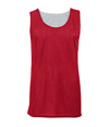 Mesh Reversible Youth Tank RED/WHITE