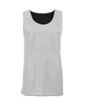 Mesh Reversible Tank SILVER/BLACK