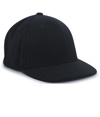 Wool Combo Umpire Cap BLACK