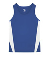 Stride Youth Singlet ROYAL/WHITE