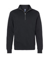 Heavyweight Fleece 1/4 Zip BLACK