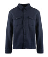 Fleece Snap Jacket NAVY