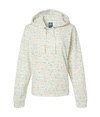 Triblend Fleece Pullover Hood FLORAL TRIBLEND
