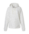 Triblend Fleece Pullover Hood SNOW LEOPARD TRIBLEND