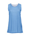 Mesh Reversible Womens Tank COLUMBIA BLUE/WHITE