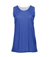 Mesh Reversible Womens Tank ROYAL/WHITE