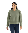 Womens Heavyweight Sweatshirt LIGHT OLIVE