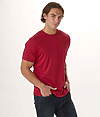 Mens Crewneck Tee BRICK RED