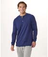 Mens Henley Long Sleeve NAVY