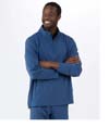 Mens Stretch Woven Quarter Zip INDIGO