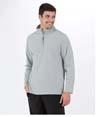 Mens Stretch Woven Quarter Zip OXFORD