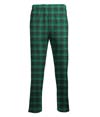 Mens Harley Flannel Pant GREEN MCINTOSH PLAID