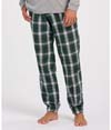 Mens Harley Flannel Pant GREEN/WHITE PLAID