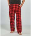 Mens Harley Flannel Pant RED/BLACK BUFFALO PLAID