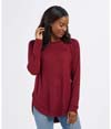 Cuddle Oversized Crew MANTRA RED