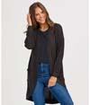 Cuddle Cardigan BLACK HEATHER
