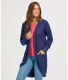 Cuddle Cardigan NAVY HEATHER
