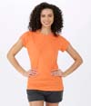Womens Essential Crew Tee MANDARIN