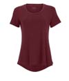 Bamboo Hi/Low Tee MANTRA RED