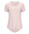 Bamboo Hi/Low Tee PINK SERENITY