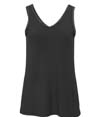 Womens Bamboo V-Neck Tee BLACK