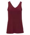 Womens Bamboo V-Neck Tee MANTRA RED