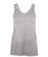 Womens Bamboo V-Neck Tee OXFORD HEATHER